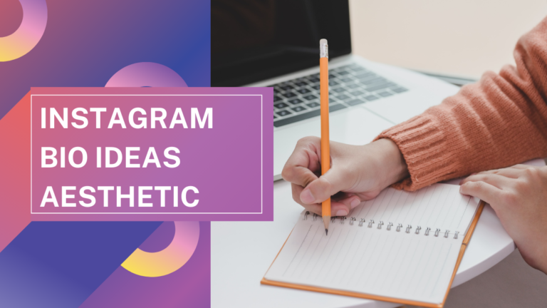 Instagram Bio Ideas Aesthetic